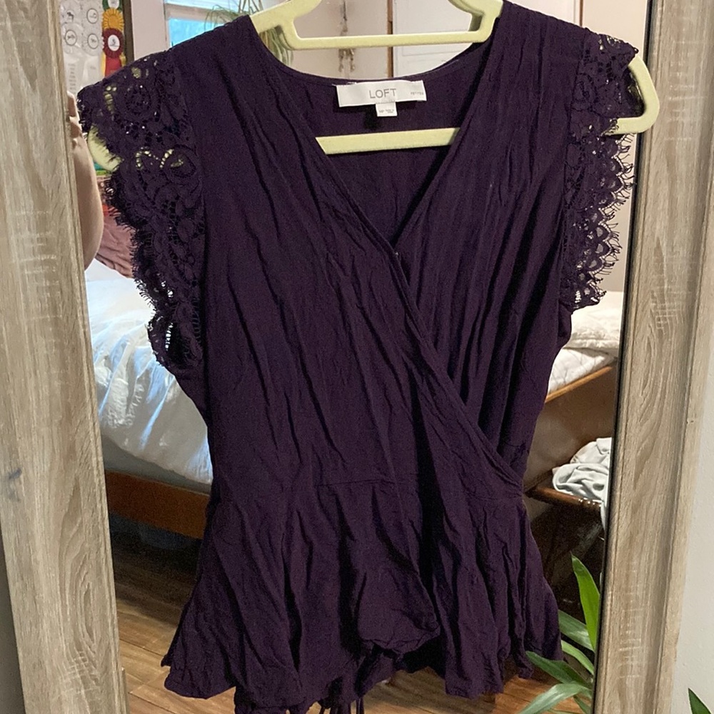 Loft Wrap Blouse